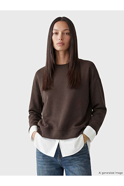 LC Waikiki RMZ GİYİM FARKIYA تونيك نسائي بياقة روبا وقصة فضفاضة