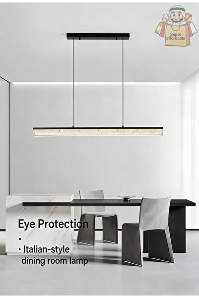 Generic Italian minimalist pendant lamp, luxurious and high end with remote c...