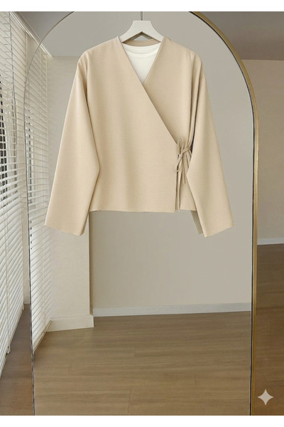 lillia kids Side-Tie Single Top Kimono