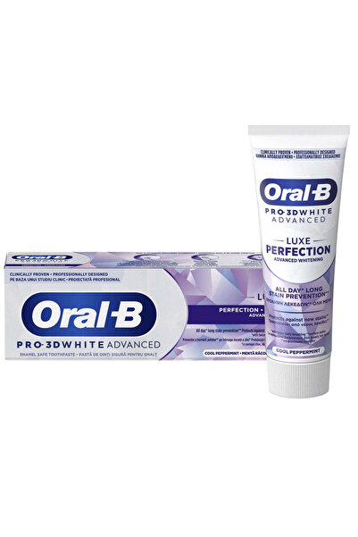 Oral-B Pro 3D White Advanced Luxe Perfection Toothpaste, 75ml, Oral B