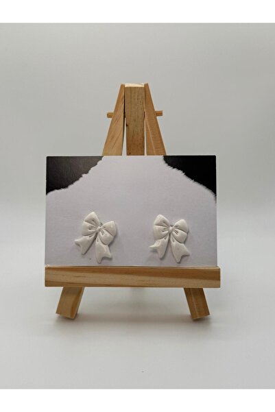 Fımo Handmade earrings BOWS