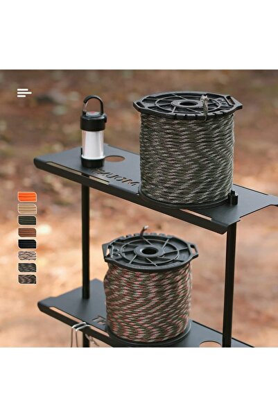 EasyLife حبل نايلون مضفر قوي ومتين متعدد الاستخدامات للتخييم والاستخدام الخارجي