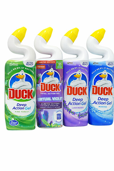 DUCK Set Deep Action Gel – Curățare și Prospețime Intensă (4 variante)