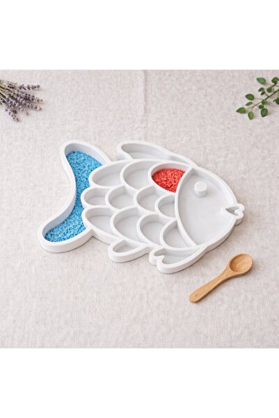 OEM Tavă de joacă senzorială cu pești și solzi, joc Montessori cu sfaturi des...