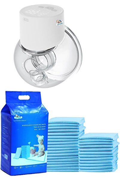 Cute n Cuddle Electric Breast Pump With 210 Disposable Changing Mats | 60x90c...