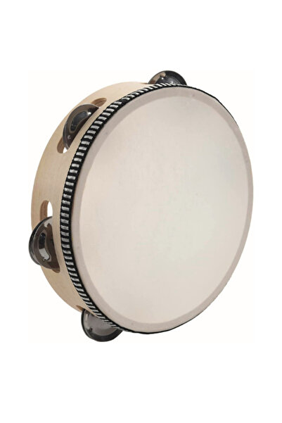 Temel Wooden Bell Tambourine 20 cm