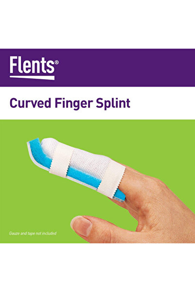 FLENTS /EZY CARE 17478 FINGER 3 CURVED SPLINT