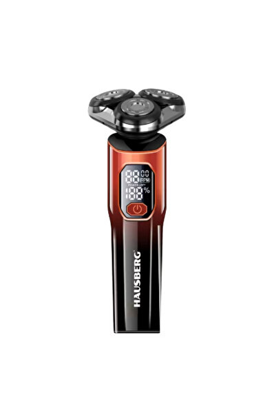 Hausberg HB-79RS Electric Shaver 3 Heads with Rotation 120 Minutes Autonomy U...