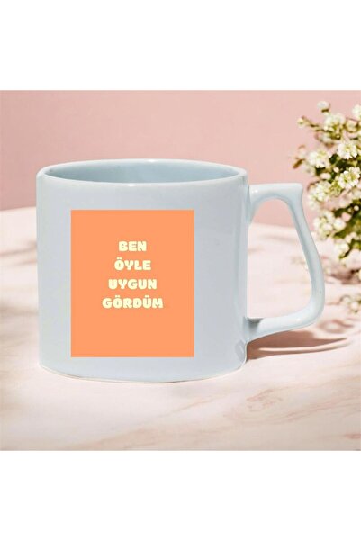 kubdekor I Looked so Suitable Written Printed Luxury Mug Cup