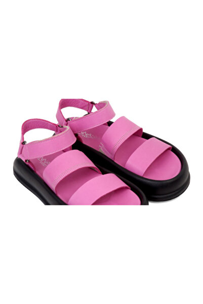 ANNASIA SHOES ECA Sandals - Leather Pink