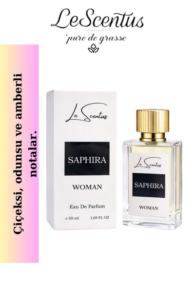 lescentus SAPHIRA (SPIRSIA TWELV) Woman Edp Parfüm 50ml | Çiçeksi Odunsu Ambe...