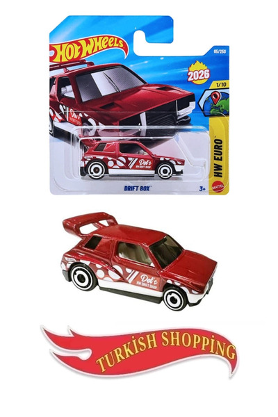 HOT WHEELS صندوق دريفت بمقياس 1:64 من كيس 2026