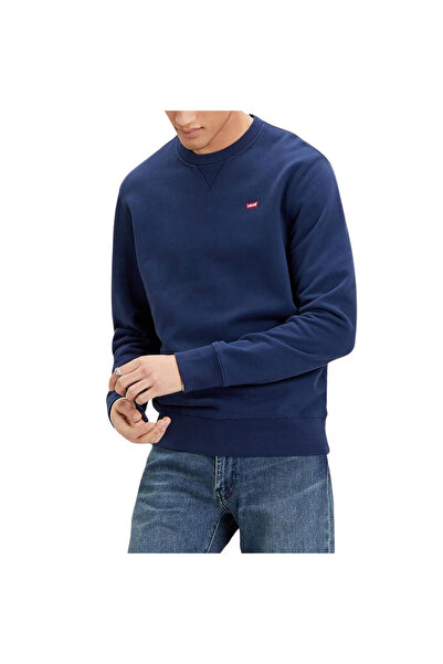 Levis ΝΕΟ ΓΝΗΣΙΟ ΦΟΡΕΜΑ ΜΕ ΣΤΡΟΓΓΥΛΗ ΛΑΜΠΑΡΙΣΤΡΑ ΛΑΪΝΕ ΜΠΛΕ S