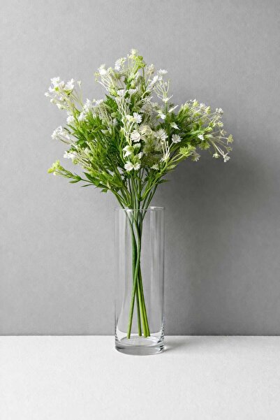 YASİMA Artificial Bridal Breath Arrangement and Greenery Plant