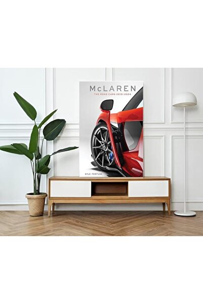 Al Raied ARS® McLaren car Canvas Wall Art for Decoration Frame