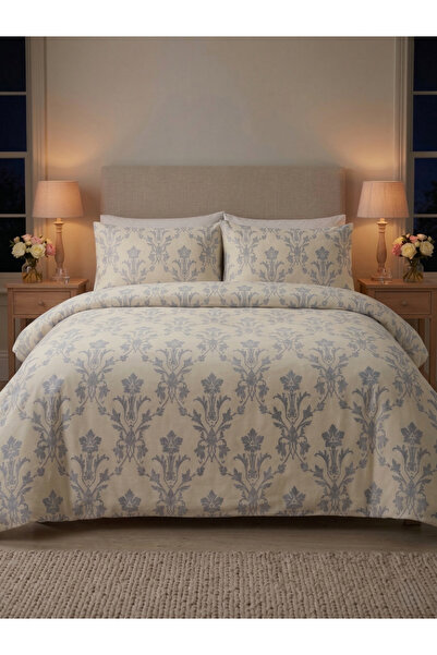 Valora Concept Set cuvertură de pilota dublă, 100% bumbac, model Lily, albast...