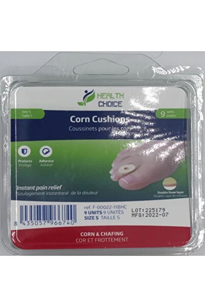 Abbott HEALTH CHOICE 00022-11 S CORN CUSHIONS 9S