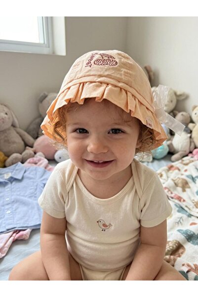 Kitti Pălărie Fedora de vară pentru fete, 100% bumbac (4-8 ani) 24260-01