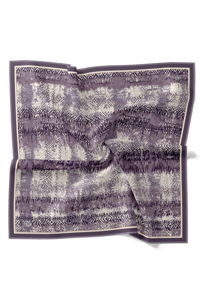 Levidor Crystal Scarf Wave Pattern Lilac