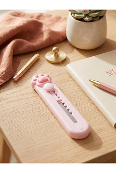 Dörtel Tedarik Pati Mini Maket Bıçağı Pembe