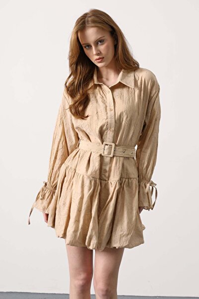 vuvutasarım Rochie mini de damă cu model și detaliu Kemar, sezon nou 35559