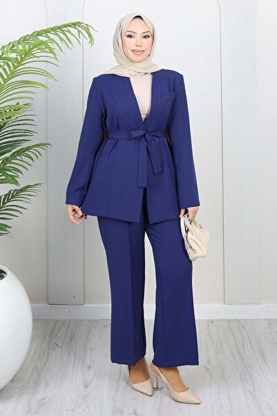 Missvalle Μαλακό Σετ Μπλέιζερ Ίντιγκο 19389