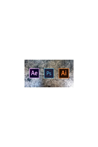 Photoshop + After Effects + Illustrator Ömür Boyu Süresiz Dijital Lisans