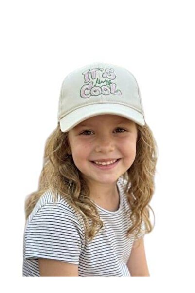 ROYAM Kitti 100% памучна лятна шапка за момичета (4-8 години) 25240-01
