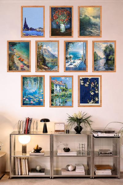 UNT Κουζίνα με εμφάνιση πλαισίου 10 στοιχείων |   Σύγχρονος |   Σετ ζωγραφική...