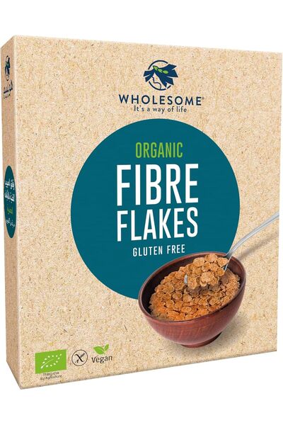 Wholesome BIO Gluten-Free Fiber Flakes, 300 g