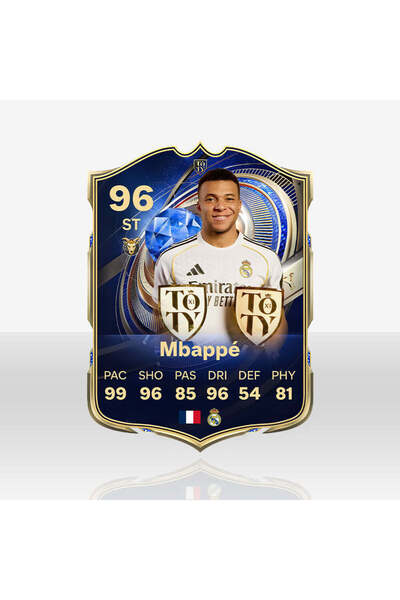 11GOATS Fifa Card TOTY FC 26 - Mbappe