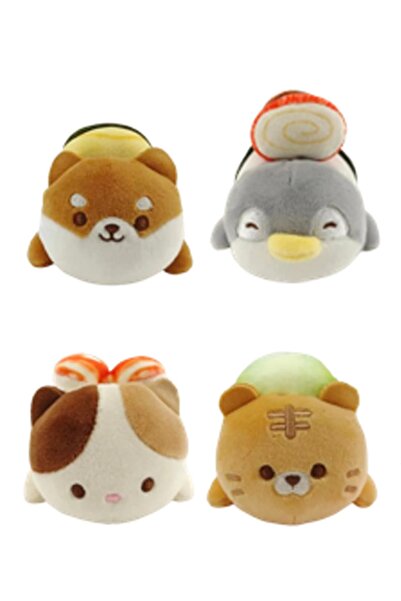 Miniso Mini Family Suşi Serisi Peluş Oyuncak (4 Çeşitli Model) (Tek Adettir)