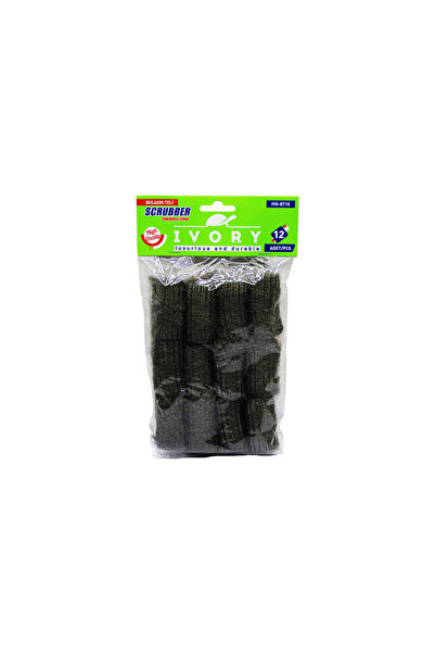 Outdoor Outlet IVORY SCRUBBER IVO-BT-10-11 ( 12PCS ) ( İNCE ) BULAŞIK TELİ*120