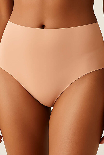 NBB Women's Laser Cut High Waist Basic 6-Piece Slip/Panties