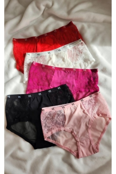 hediye Plus Size Lace Detailed Stylish Panty Set – Comfort and Elegance Combined