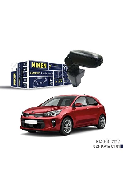 Niken Kia Rio 2017- Araca Özel Kol Dayama Siyah