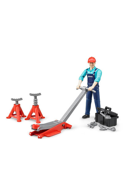 Bruder ملحقات لعبة صانع الإطارات BR62100