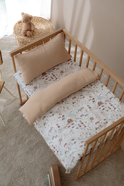 TBA COLLECTION Set husă de pilotă de muselină pentru o persoană - 150x200 cm ...