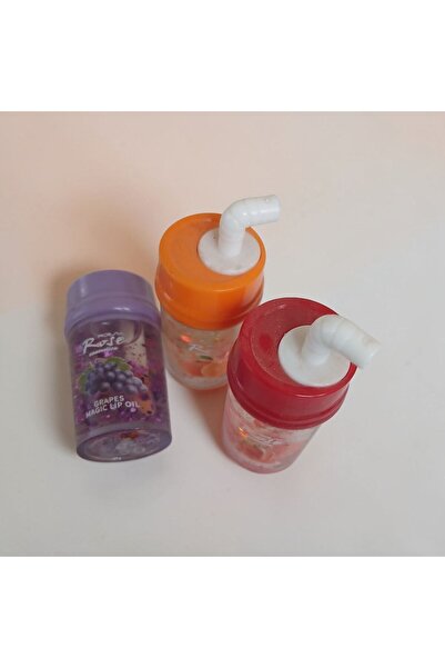 Rose 3 Lü Dudak Nemlendirici Ve Parlatıcı Meyveli Setİ LİP GLOSS VE OİL