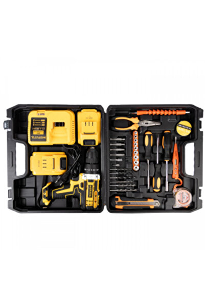 OEM Masina de gaurit si insurubat cu 2 acumulatori 48v +30 Accesorii,Valiza T...