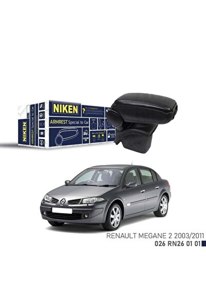 Niken Renault Megane 2 Kol Dayama Kolçak Siyah 2003-2011