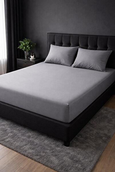 İz Home Battal Size Ranforce Elastic Sheet Set |   +2 Pillowcases with Covers...