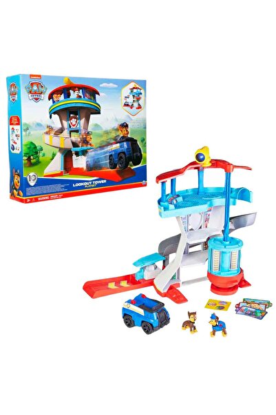 PAW PATROL Gözlem Kulesi Oyun Seti 50 cm Karakter Oyuncak Seti