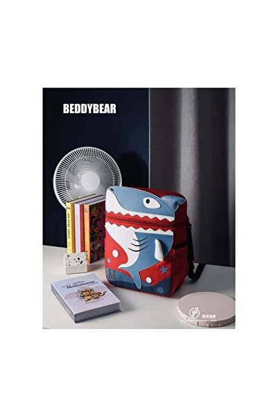 Beddybear Rucsac Rechin, Pentru Copii, Mare, Rezistent la Apă