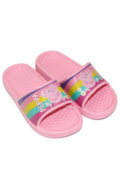 Peppa Pig Girls' EVA Rainbow Beach Slippers