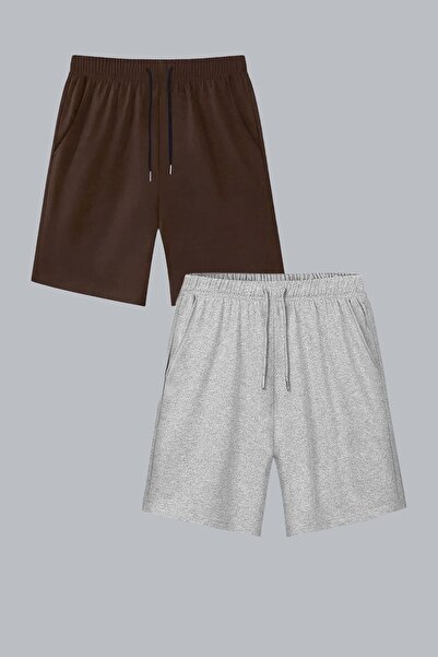 armicem Pantaloni scurți/capri de vară pentru copii, unisex, set de 2 piese, ...