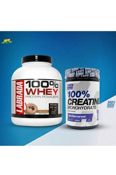 Generic Labrada Nutrition 100% Whey Protein + Body Armor Creatine Monohydrate
