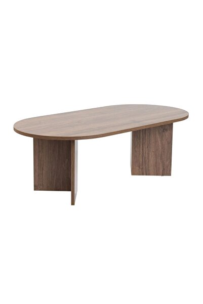 OEM Re-Bloom Coffee Table, Particleboard, Walnut, 119 x 60 x 40 cm