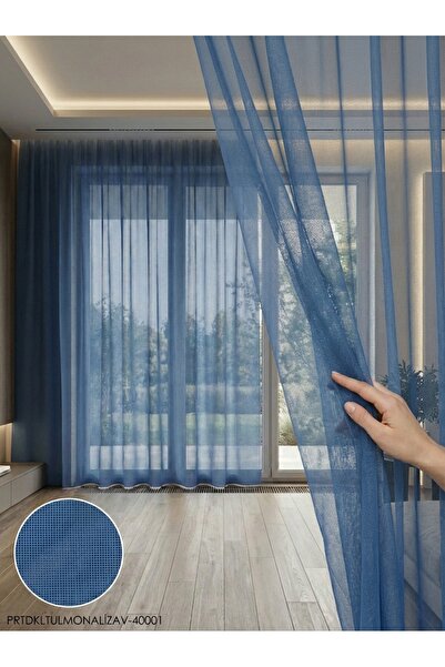 LEVENT ÖZEL PratikTül Armül Orta Işık Geçirgen Tül Perde 300x255 cm