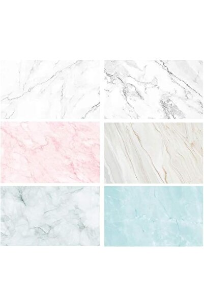 Al Raied ARS® Flat Lay Marble Backdrops Set 3pcs 34x22inches/54x84cm Food Pho...